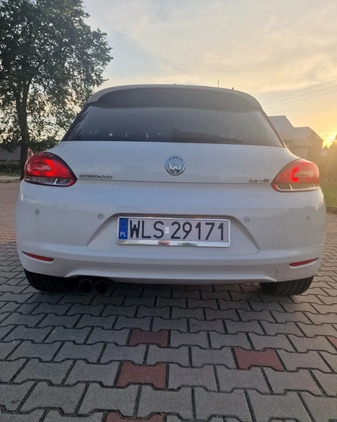 Volkswagen Scirocco cena 29500 przebieg: 249890, rok produkcji 2008 z Żyrardów małe 79